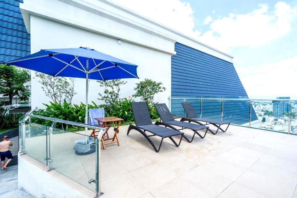 Linda Apartment-Icon56-District4-3Mins To Center Dtrc1- Infinity Pool- Awesome Rooftop Ho-Chi-Minh-Stadt Exterior foto